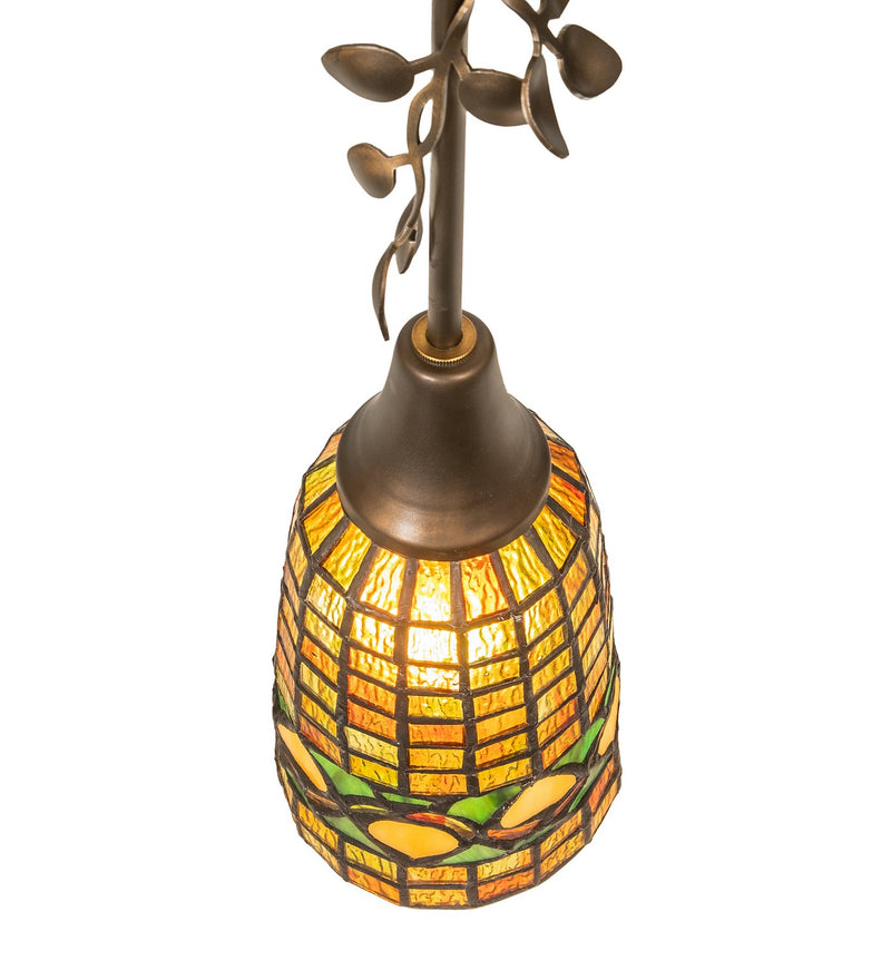 Meyda Tiffany 255871 One Light Mini Pendant, Antique Copper