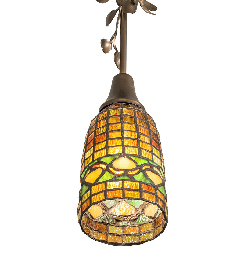 Meyda Tiffany 255871 One Light Mini Pendant, Antique Copper
