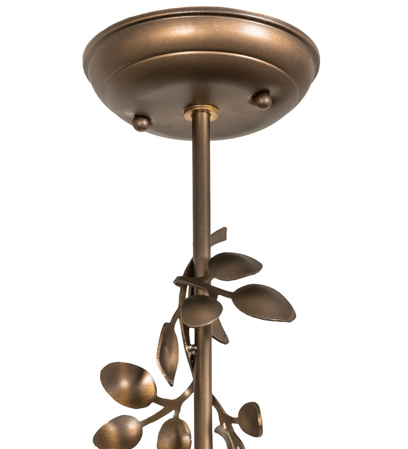 Meyda Tiffany 255871 One Light Mini Pendant, Antique Copper