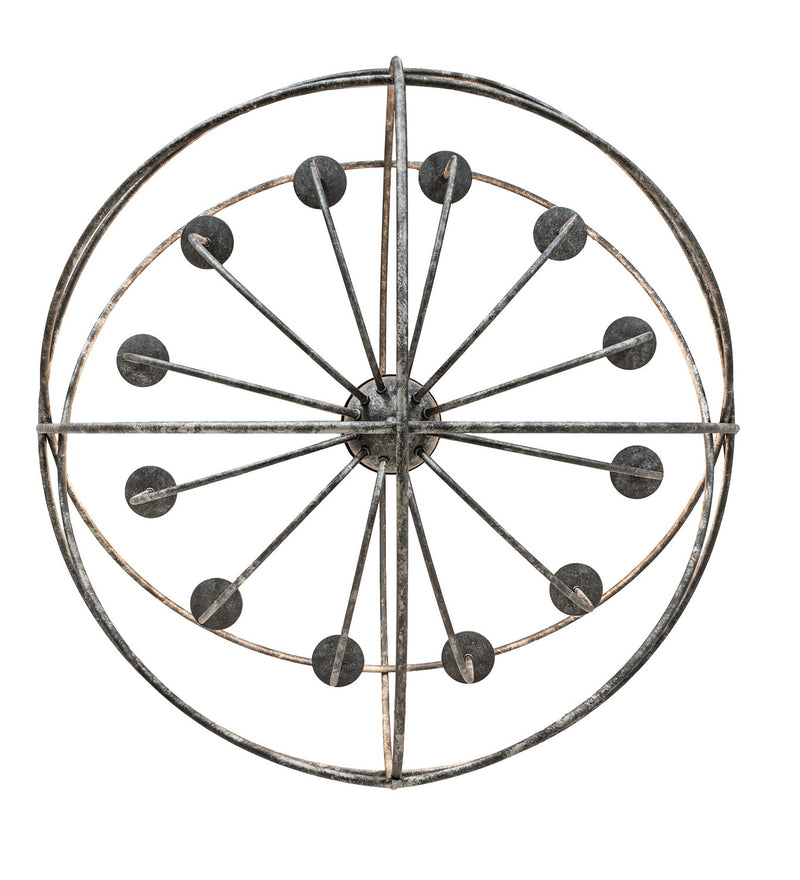 Meyda Tiffany 256204 12 Light Chandelier, Gunmetal