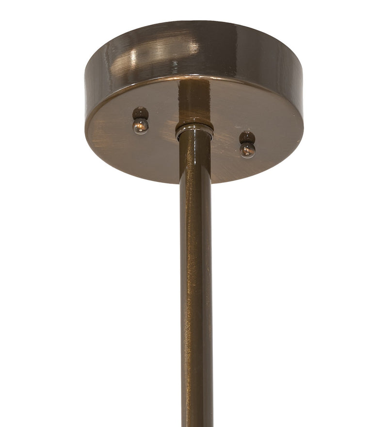 Meyda Tiffany 258527 Nine Light Pendant, Antique Brass Gloss