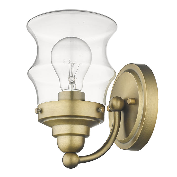 Acclaim Lighting IN40071ATB One Light Vanity, Antique Brass