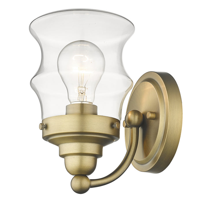 Acclaim Lighting IN40071ATB One Light Vanity, Antique Brass