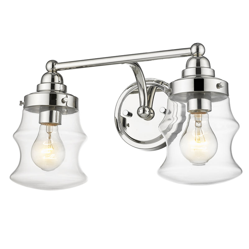 Acclaim Lighting IN40072PN Two Light Vanity, Polished Nickel