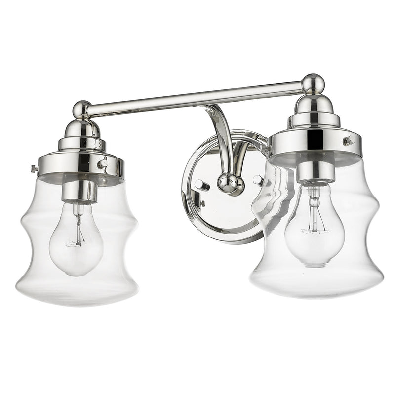 Acclaim Lighting IN40072PN Two Light Vanity, Polished Nickel