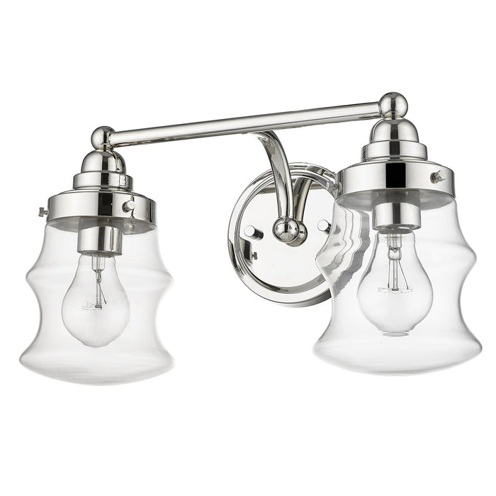 Acclaim Lighting IN40072PN Two Light Vanity, Polished Nickel