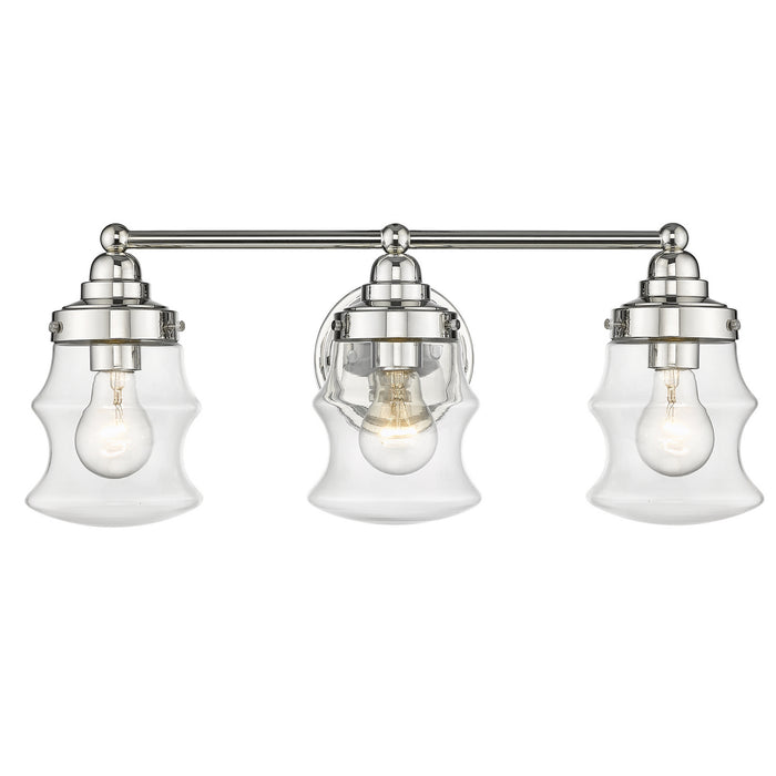 Acclaim Lighting IN40073PN Three Light Vanity, Polished Nickel