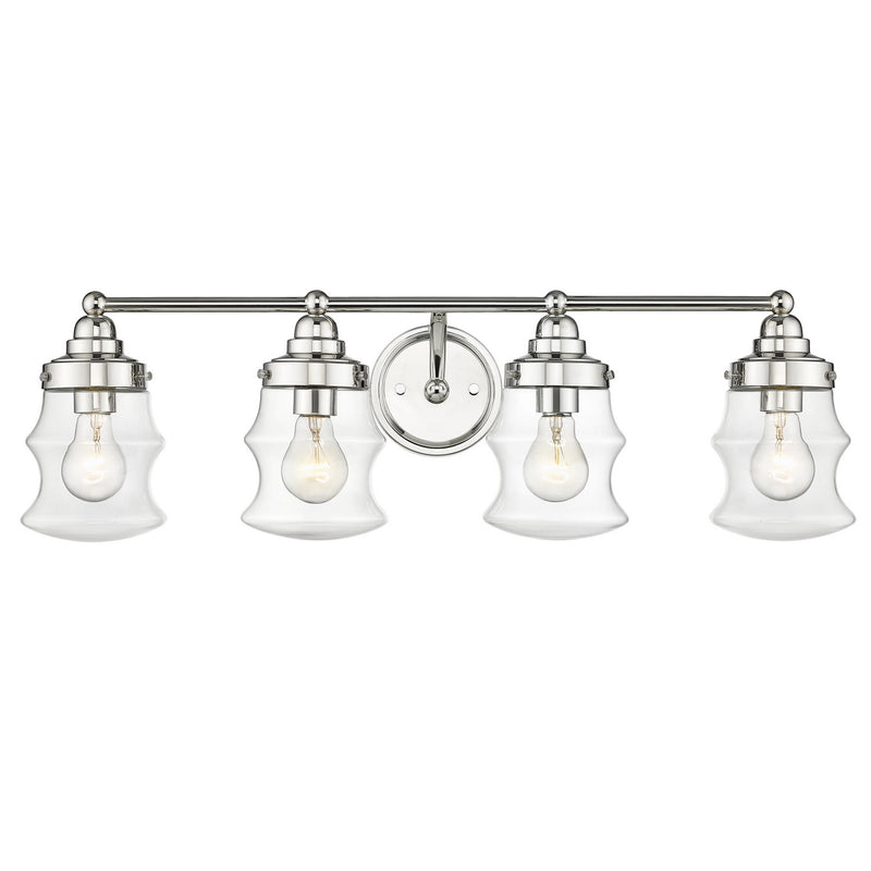 Acclaim Lighting IN40074PN Four Light Vanity, Polished Nickel