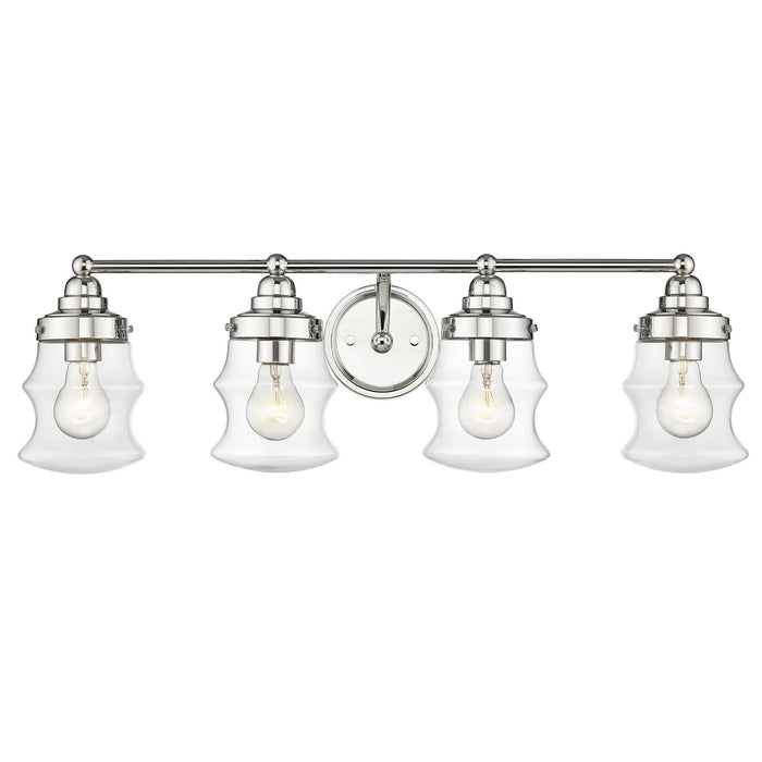 Acclaim Lighting IN40074PN Four Light Vanity, Polished Nickel