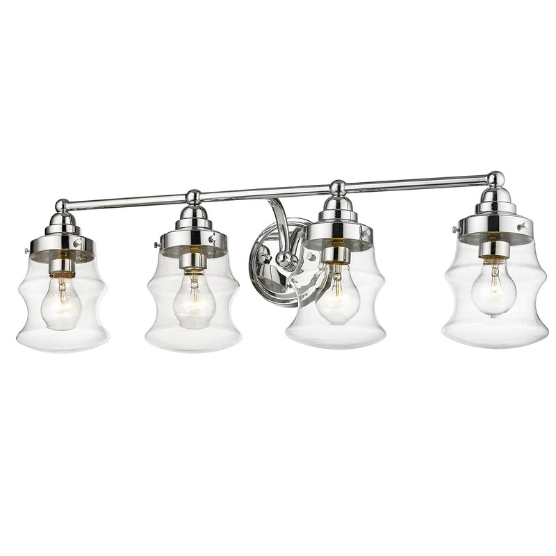 Acclaim Lighting IN40074PN Four Light Vanity, Polished Nickel