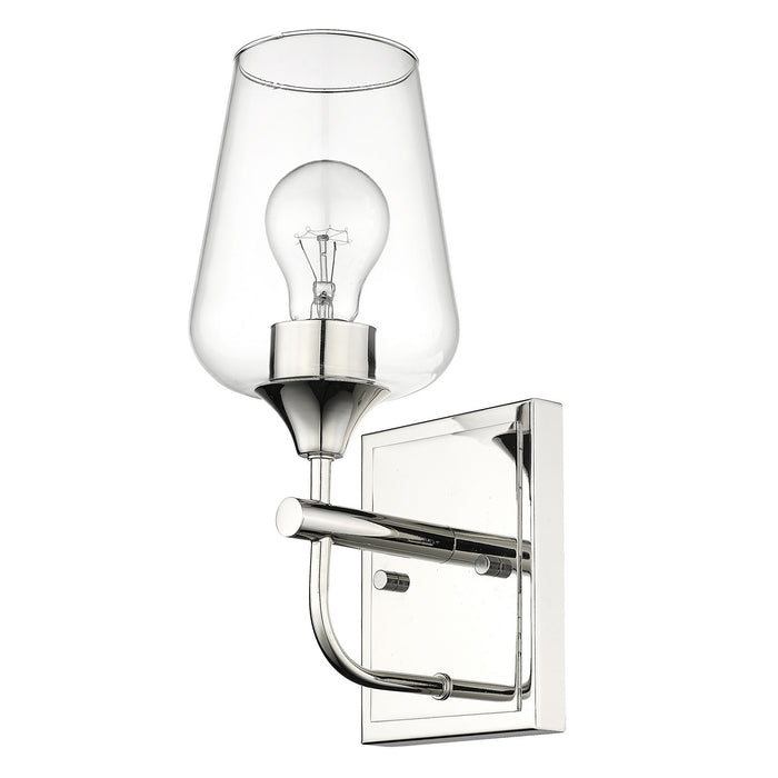 Acclaim Lighting IN40080PN One Light Vanity, Polished Nickel