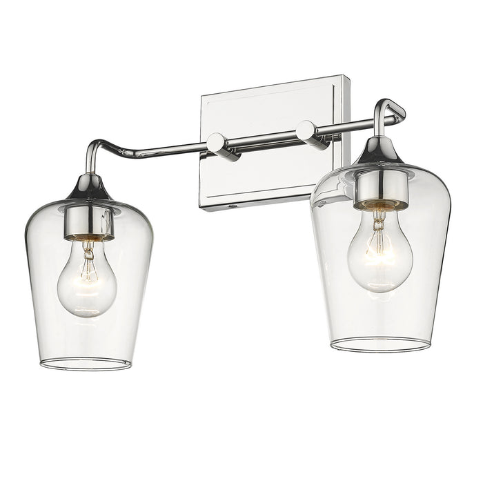 Acclaim Lighting IN40081PN Two Light Vanity, Polished Nickel