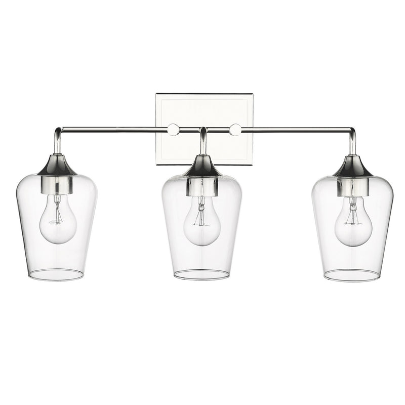 Acclaim Lighting IN40082PN Three Light Vanity, Polished Nickel