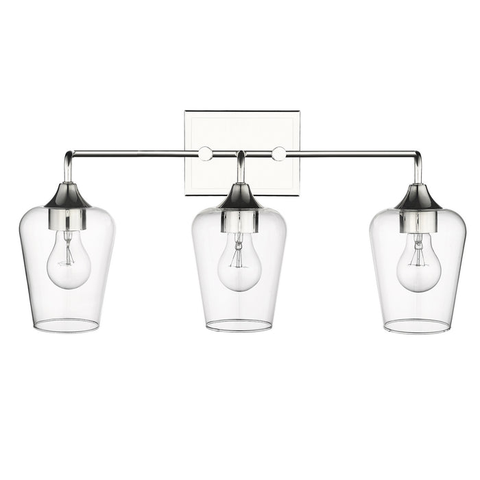 Acclaim Lighting IN40082PN Three Light Vanity, Polished Nickel