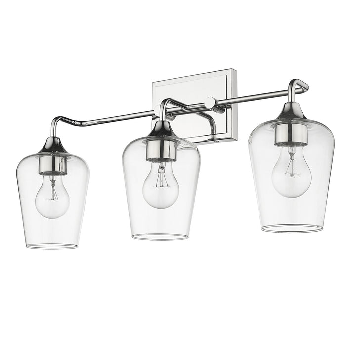 Acclaim Lighting IN40082PN Three Light Vanity, Polished Nickel