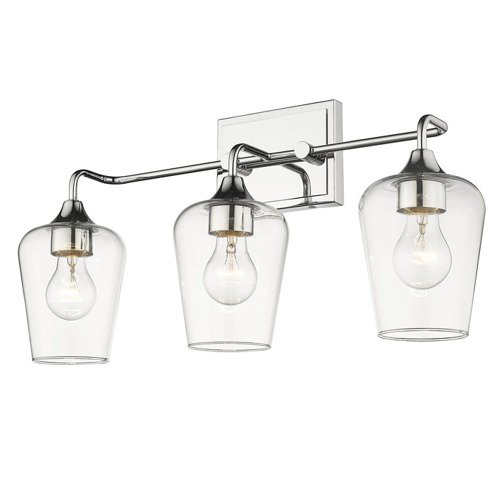 Acclaim Lighting IN40082PN Three Light Vanity, Polished Nickel