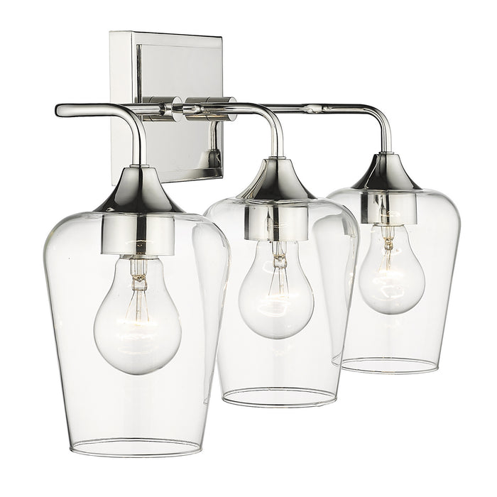 Acclaim Lighting IN40082PN Three Light Vanity, Polished Nickel