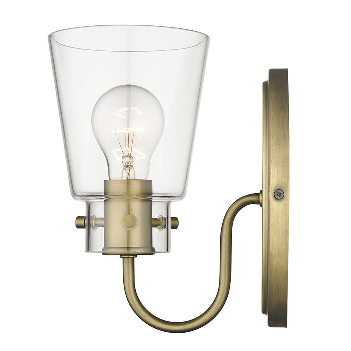 Acclaim Lighting IN40090ATB One Light Vanity, Antique Brass