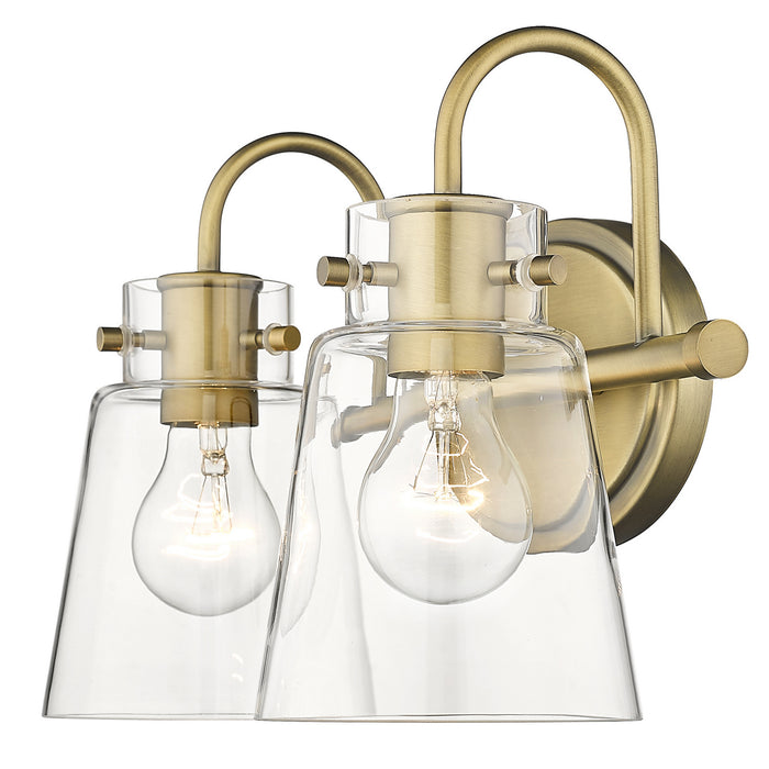 Acclaim Lighting IN40091ATB Two Light Vanity, Antique Brass