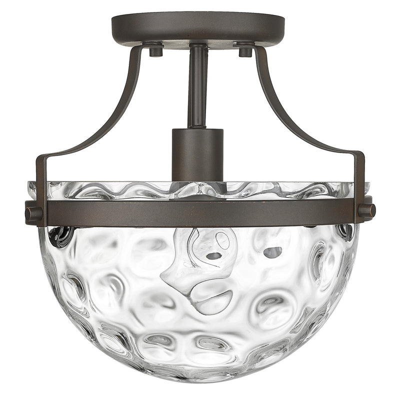 Acclaim Lighting IN60099ORB One Light Semi-Flush Mount, Oil Rubbed Bronze