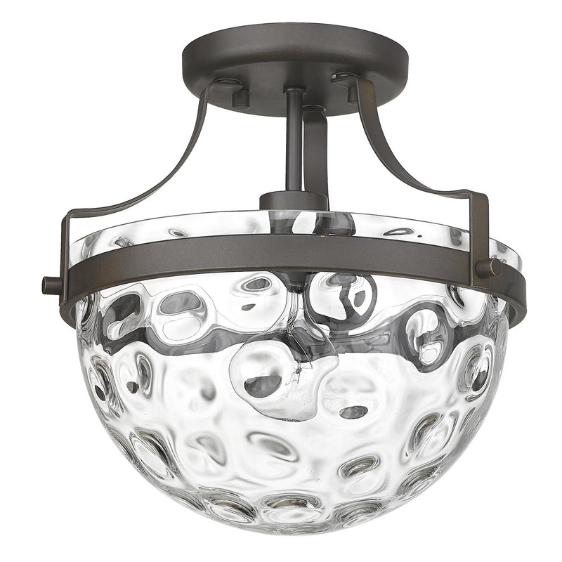 Acclaim Lighting IN60099ORB One Light Semi-Flush Mount, Oil Rubbed Bronze