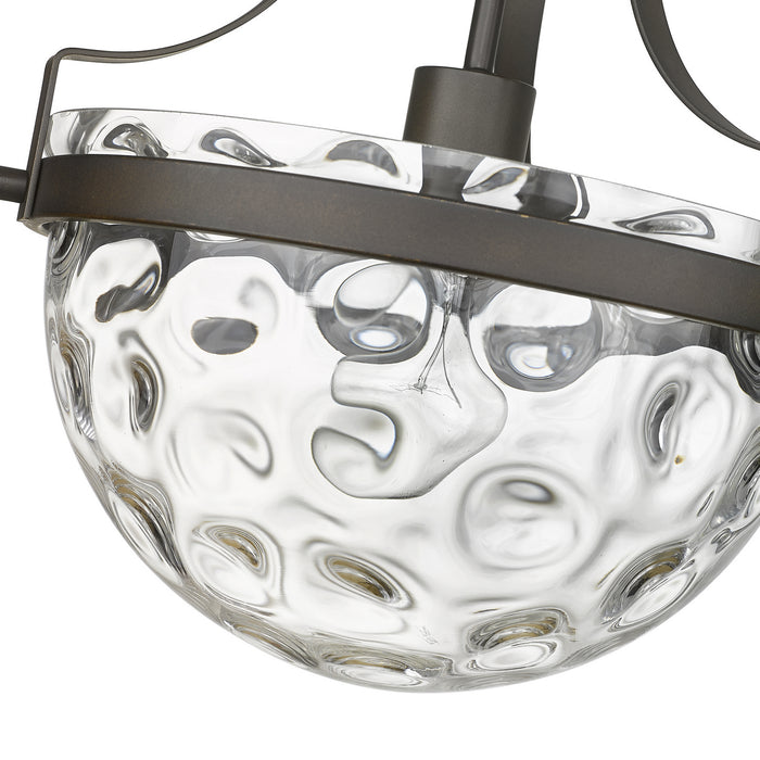 Acclaim Lighting IN60099ORB One Light Semi-Flush Mount, Oil Rubbed Bronze
