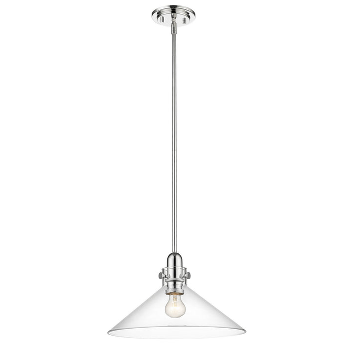 Acclaim Lighting IN20080PN One Light Pendant, Polished Nickel