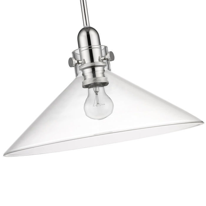 Acclaim Lighting IN20080PN One Light Pendant, Polished Nickel