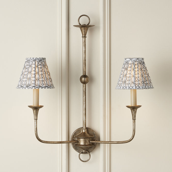 Currey and Company 0900-0009 Chandelier Shade, Natural/Gray