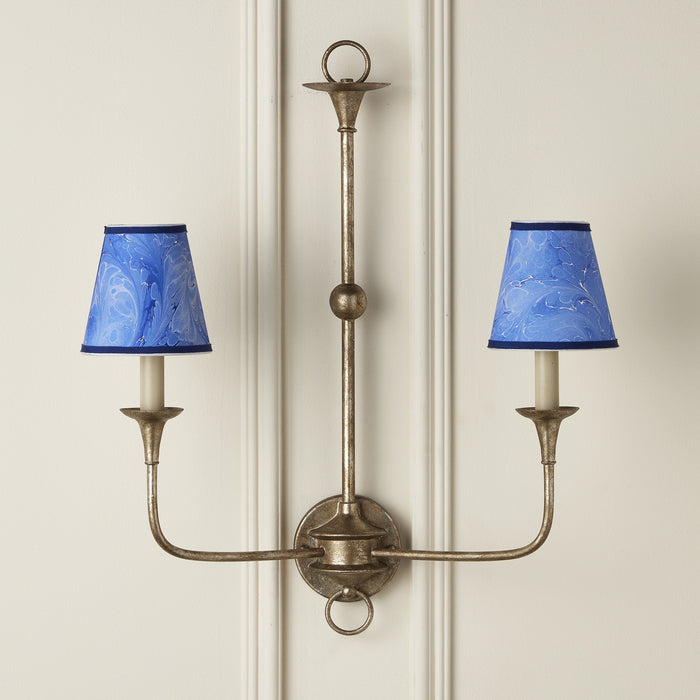 Currey and Company 0900-0013 Chandelier Shade, Blue