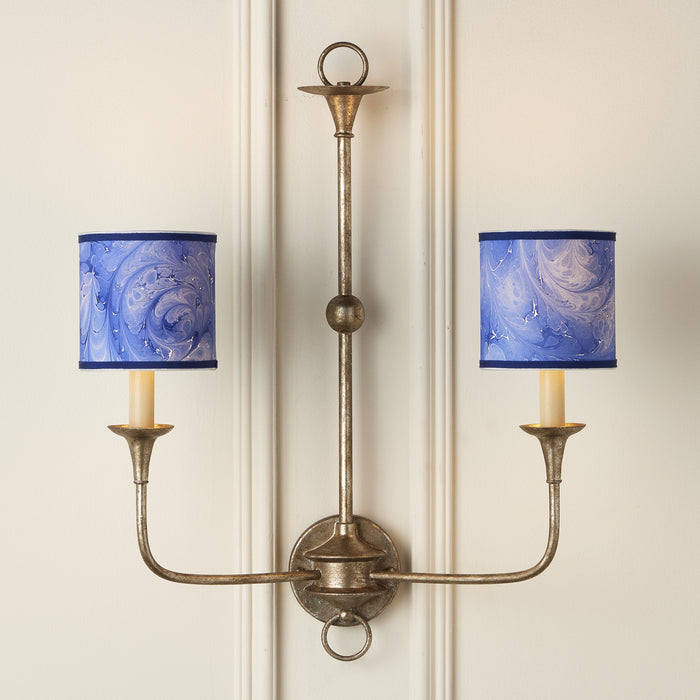 Currey and Company 0900-0014 Chandelier Shade, Blue