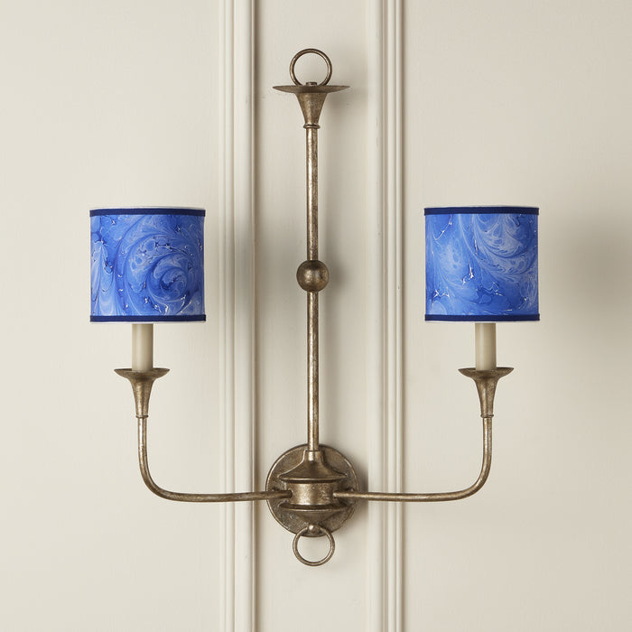Currey and Company 0900-0014 Chandelier Shade, Blue