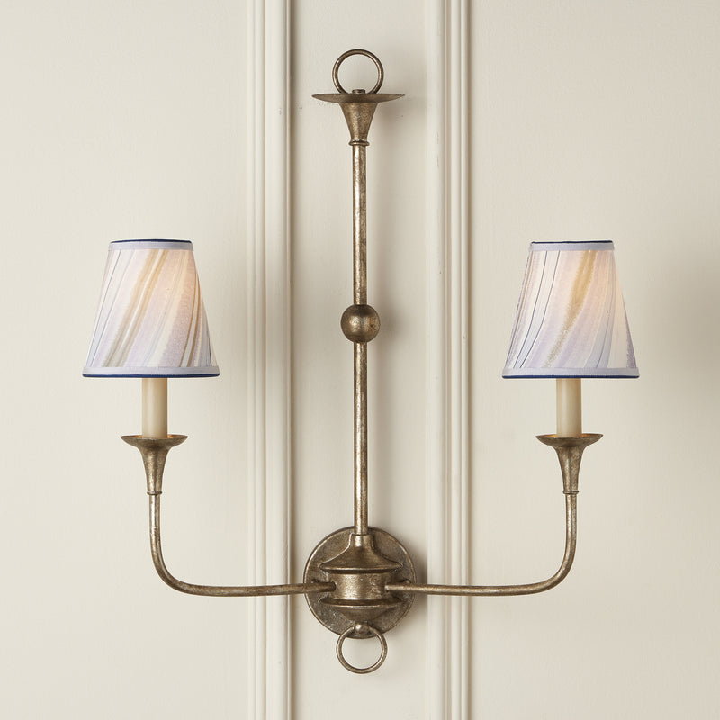 Currey and Company 0900-0017 Chandelier Shade, Lilac/Blue Agate