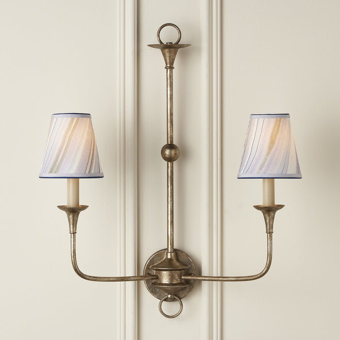 Currey and Company 0900-0017 Chandelier Shade, Lilac/Blue Agate