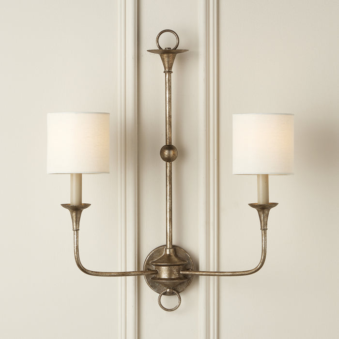 Currey and Company 0900-0023 Chandelier Shade, Off-White
