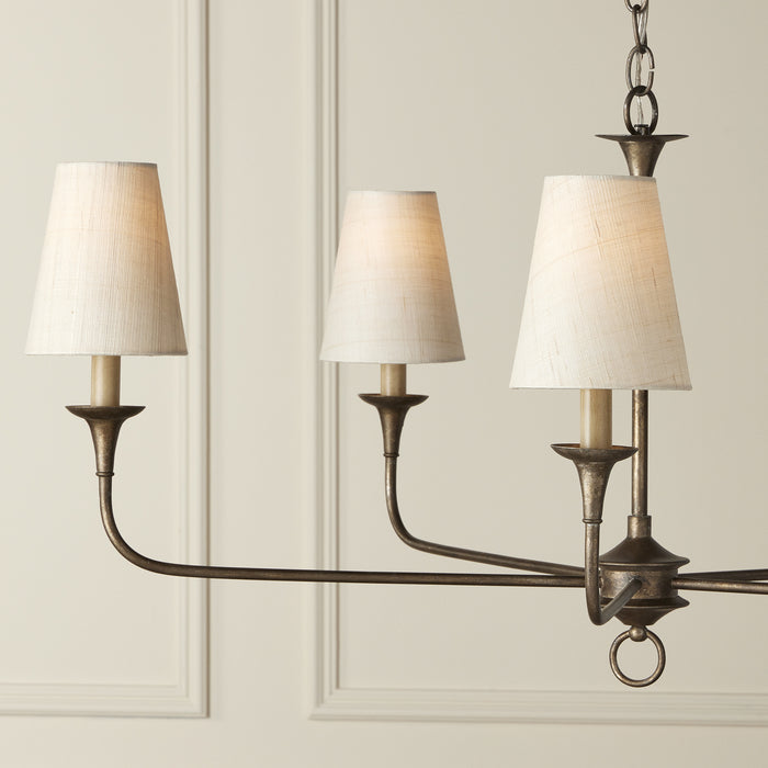 Currey and Company 0900-0025 Chandelier Shade, Light Natural