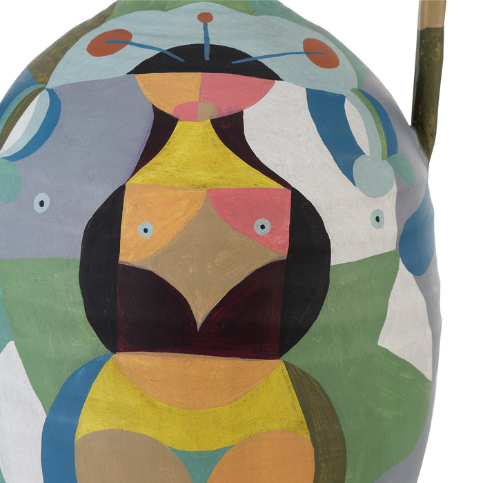 Currey and Company 1200-0616 Vase, Multicolor