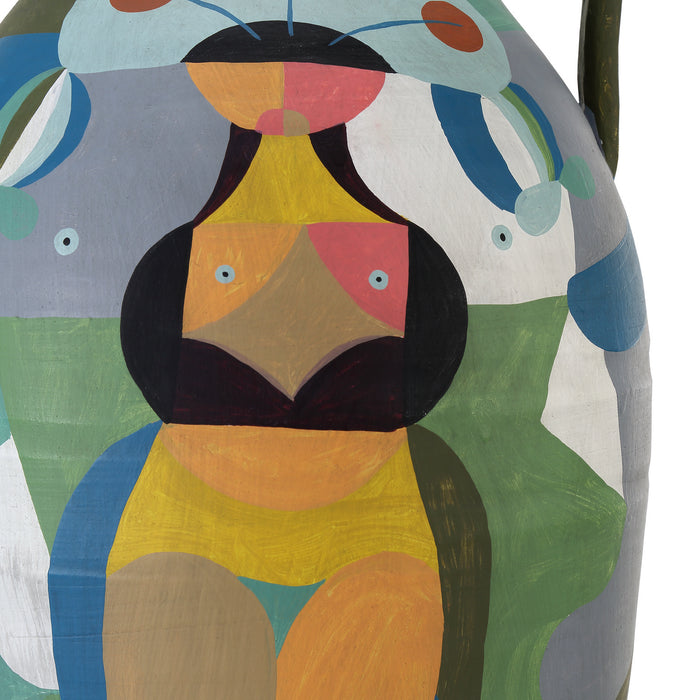 Currey and Company 1200-0617 Vase, Multicolor