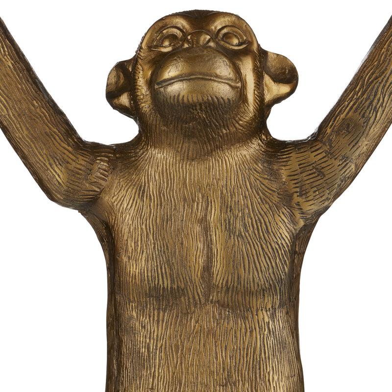 Currey and Company 1200-0645 Planter, Antique Gold