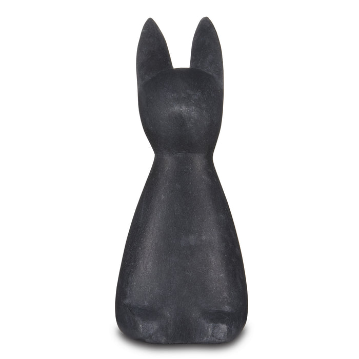 Currey and Company 1200-0655 Rabbit, Black