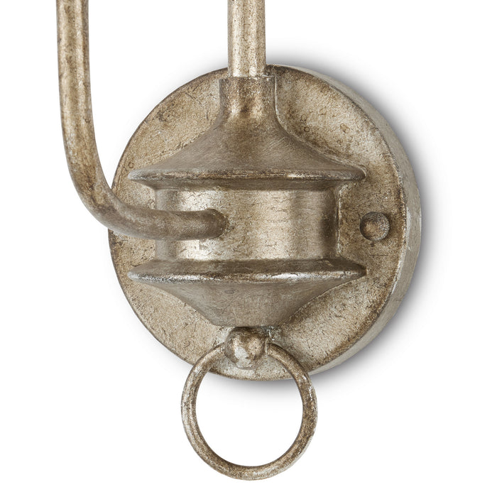 Currey and Company 5000-0215 One Light Wall Sconce, Pyrite Bronze
