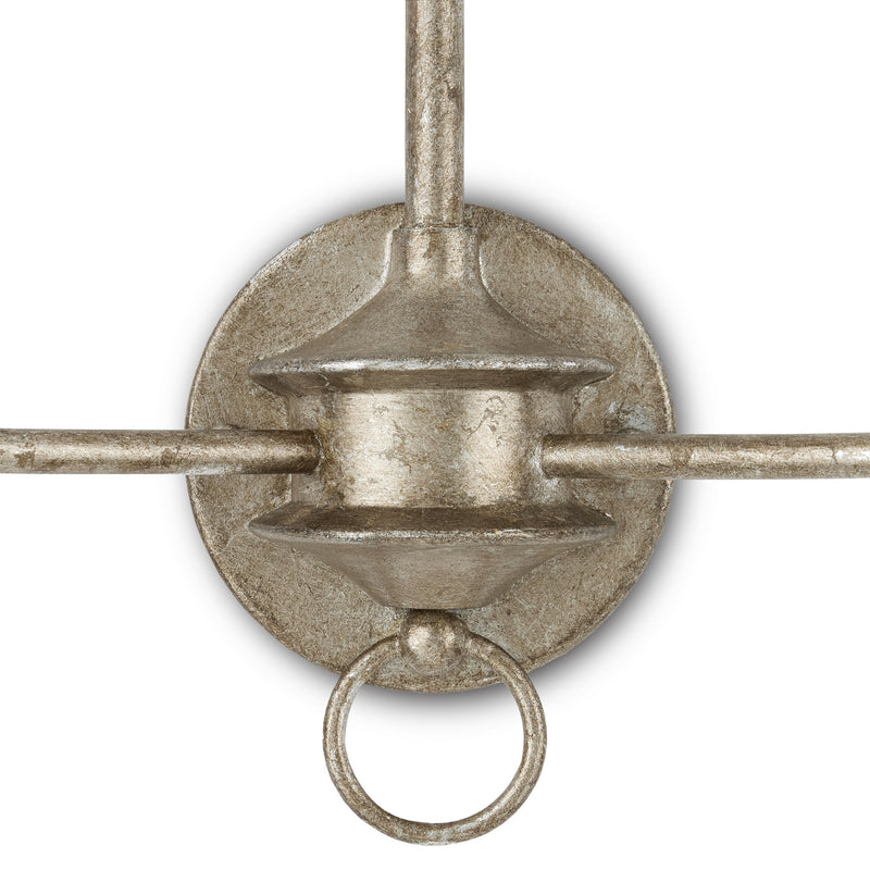 Currey and Company 5000-0216 Two Light Wall Sconce, Pyrite Bronze