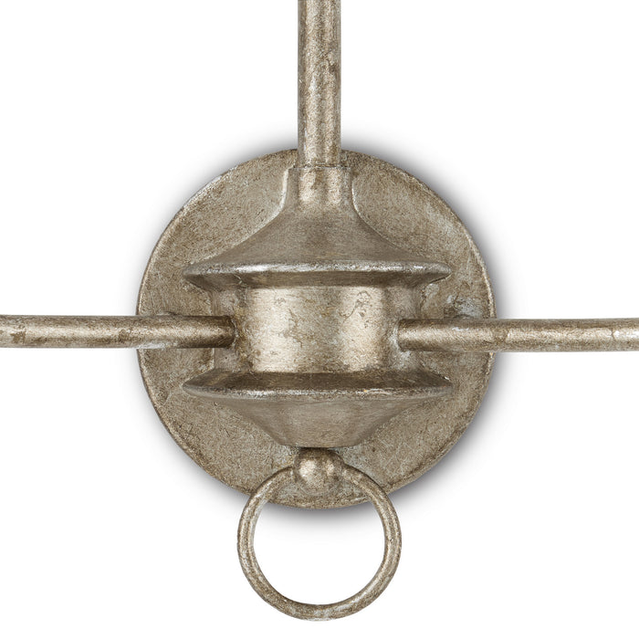 Currey and Company 5000-0216 Two Light Wall Sconce, Pyrite Bronze