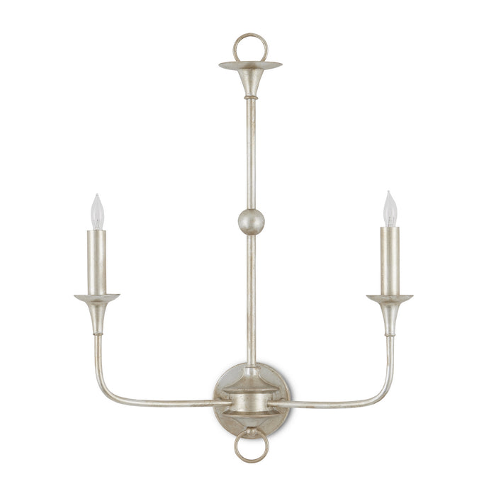 Currey and Company 5000-0218 Two Light Wall Sconce, Champagne