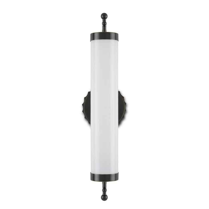 Currey and Company 5800-0022 One Light Wall Sconce, Oil Rubbed Bronze