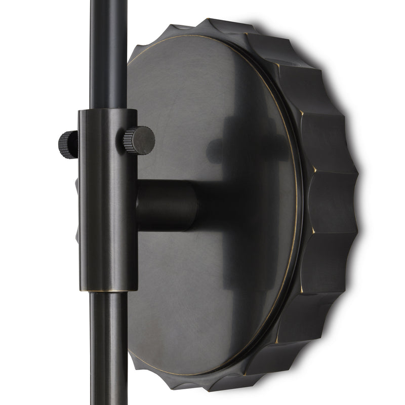 Currey and Company 5800-0022 One Light Wall Sconce, Oil Rubbed Bronze