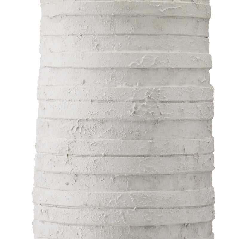 Currey and Company 6000-0849 One Light Table Lamp, White