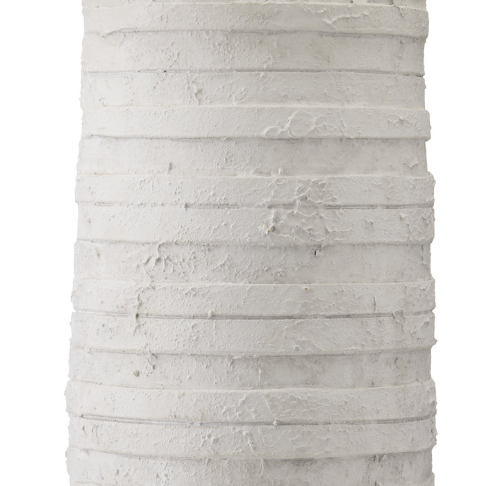 Currey and Company 6000-0849 One Light Table Lamp, White