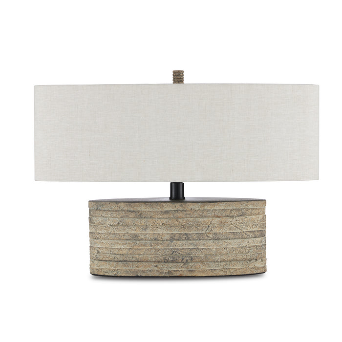 Currey and Company 6000-0858 One Light Table Lamp, Rustic
