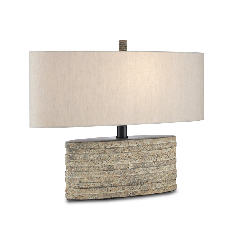 Currey and Company 6000-0858 One Light Table Lamp, Rustic